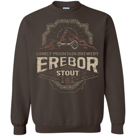 Sweatshirts Dark Chocolate / Small Erebor Stout Crewneck Sweatshirt