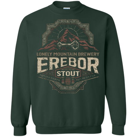 Sweatshirts Forest Green / Small Erebor Stout Crewneck Sweatshirt