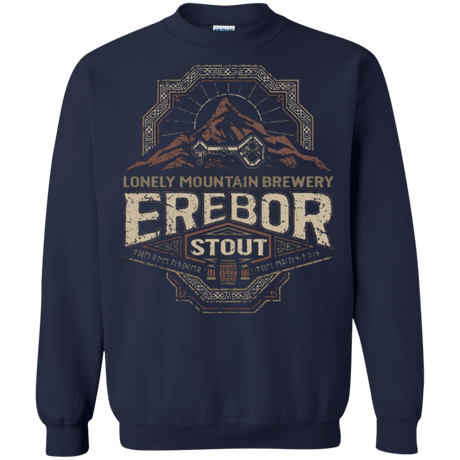 Sweatshirts Navy / Small Erebor Stout Crewneck Sweatshirt