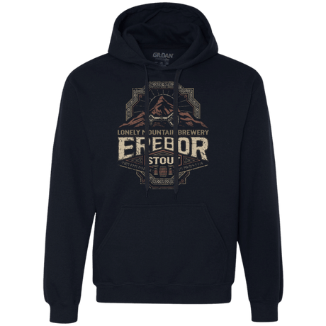 Sweatshirts Navy / Small Erebor Stout Premium Fleece Hoodie