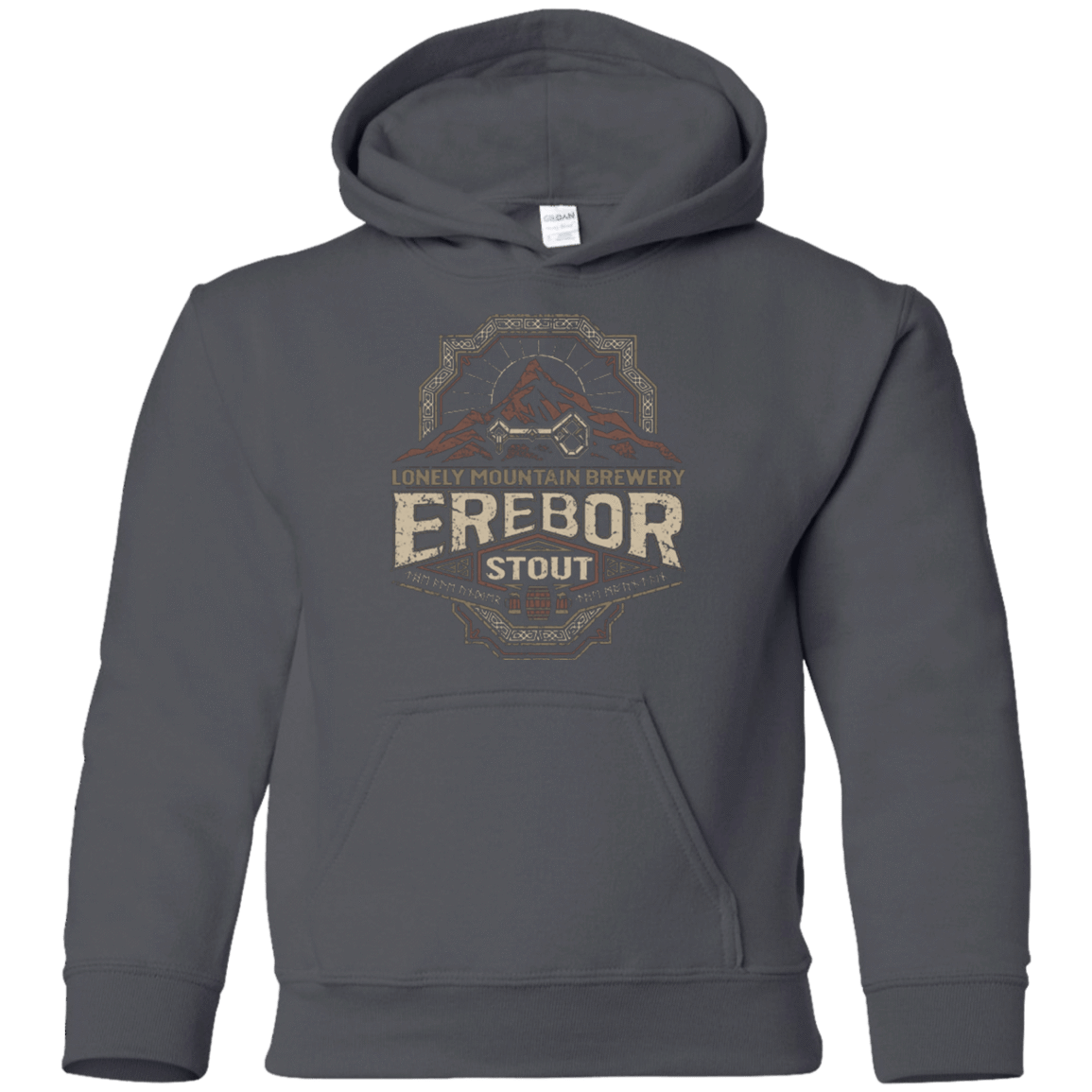 Sweatshirts Charcoal / YS Erebor Stout Youth Hoodie