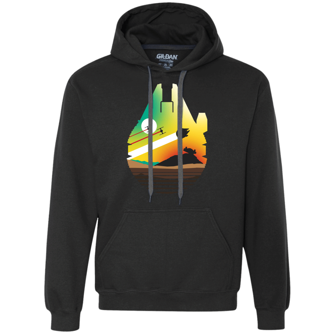 Sweatshirts Black / S Escape from Desert Planet Premium Fleece Hoodie