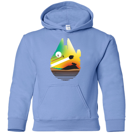 Sweatshirts Carolina Blue / YS Escape from Desert Planet Youth Hoodie