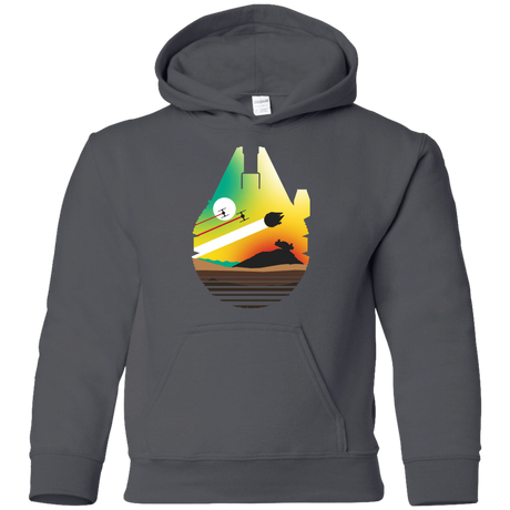 Sweatshirts Charcoal / YS Escape from Desert Planet Youth Hoodie