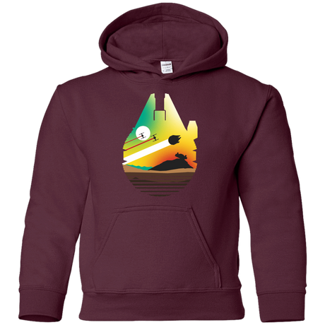 Sweatshirts Maroon / YS Escape from Desert Planet Youth Hoodie