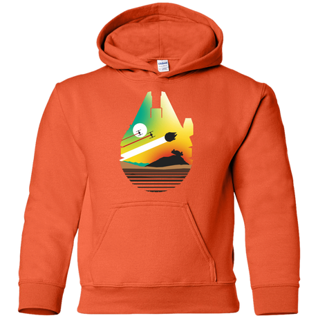 Sweatshirts Orange / YS Escape from Desert Planet Youth Hoodie