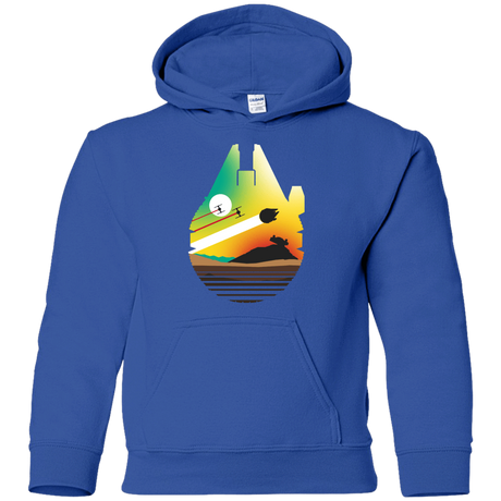 Sweatshirts Royal / YS Escape from Desert Planet Youth Hoodie