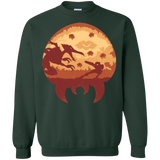 Sweatshirts Forest Green / Small Escape from Zebes Crewneck Sweatshirt
