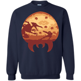 Sweatshirts Navy / Small Escape from Zebes Crewneck Sweatshirt