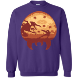 Sweatshirts Purple / Small Escape from Zebes Crewneck Sweatshirt
