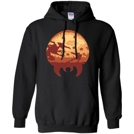 Sweatshirts Black / Small Escape from Zebes Pullover Hoodie