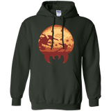 Sweatshirts Forest Green / Small Escape from Zebes Pullover Hoodie