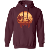Sweatshirts Maroon / Small Escape from Zebes Pullover Hoodie