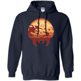 Sweatshirts Navy / Small Escape from Zebes Pullover Hoodie