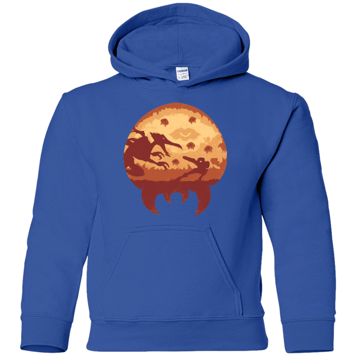 Sweatshirts Royal / YS Escape from Zebes Youth Hoodie