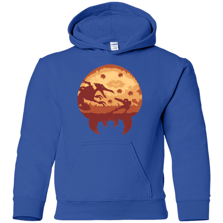 Sweatshirts Royal / YS Escape from Zebes Youth Hoodie