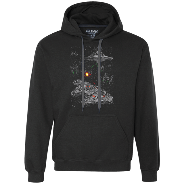 Sweatshirts Black / S Escape the Imperial Navy Premium Fleece Hoodie