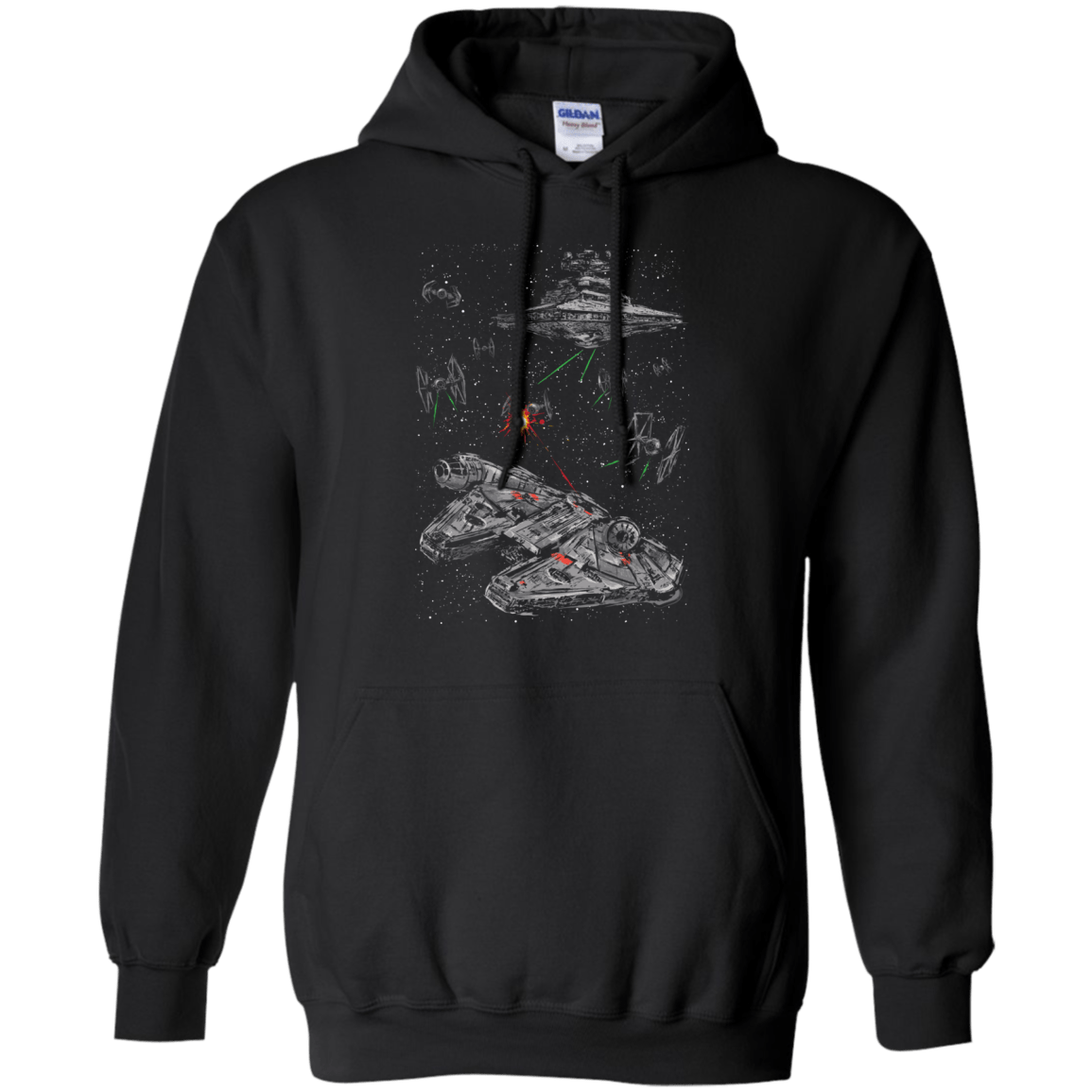 Sweatshirts Black / S Escape the Imperial Navy Pullover Hoodie