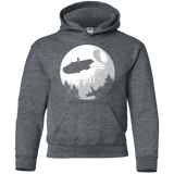 Sweatshirts Dark Heather / YS ET Parody Youth Hoodie