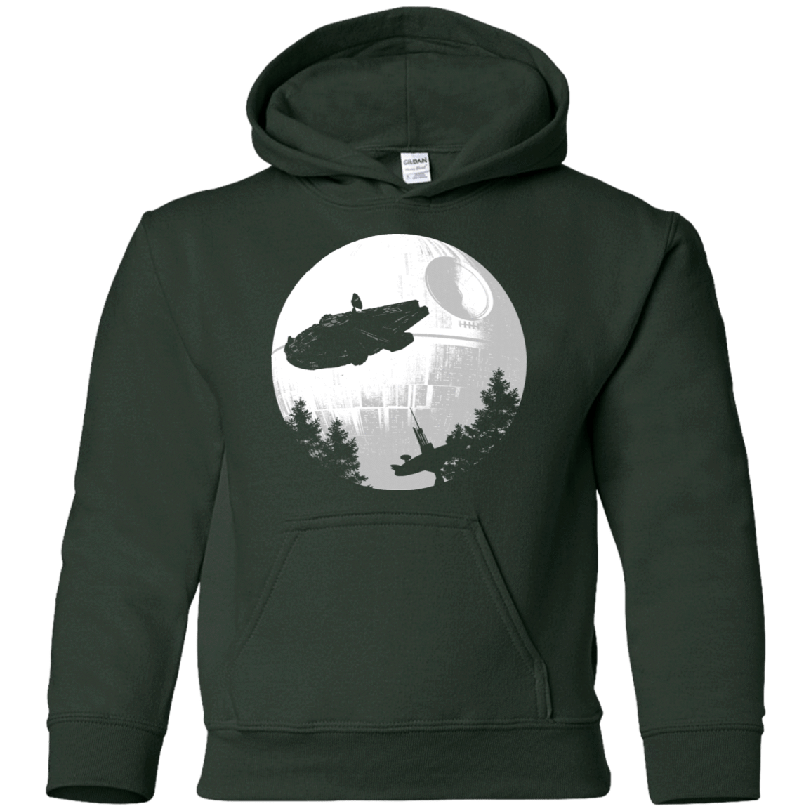 Sweatshirts Forest Green / YS ET Parody Youth Hoodie