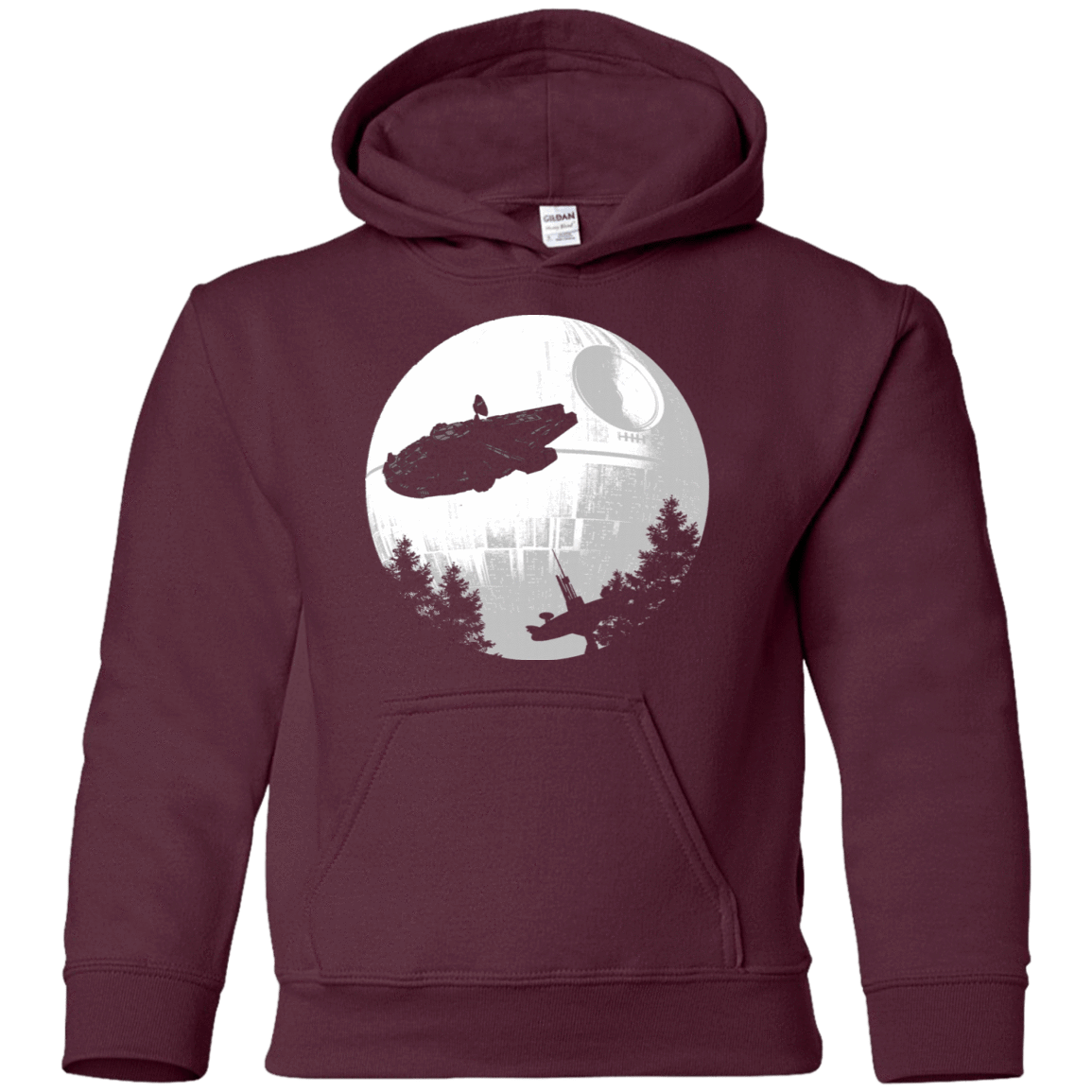 Sweatshirts Maroon / YS ET Parody Youth Hoodie