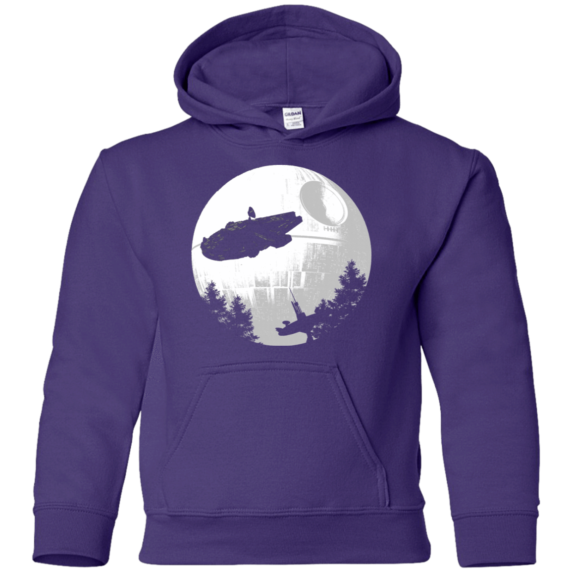 Sweatshirts Purple / YS ET Parody Youth Hoodie