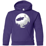 Sweatshirts Purple / YS ET Parody Youth Hoodie