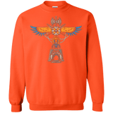 Sweatshirts Orange / Small ETERNIA TOTEM Crewneck Sweatshirt