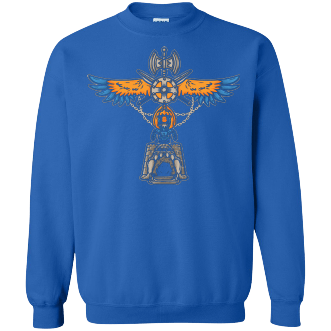 Sweatshirts Royal / Small ETERNIA TOTEM Crewneck Sweatshirt