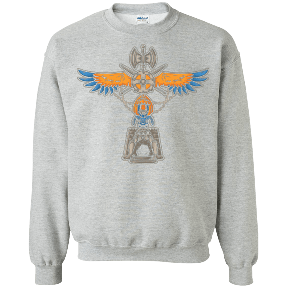 Sweatshirts Sport Grey / Small ETERNIA TOTEM Crewneck Sweatshirt