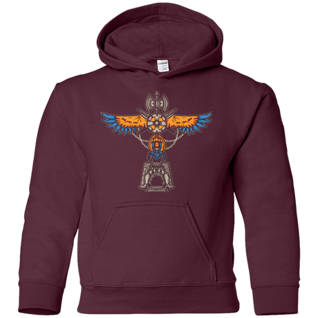 Sweatshirts Maroon / YS ETERNIA TOTEM Youth Hoodie