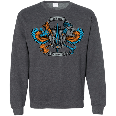 Sweatshirts Dark Heather / Small ETERNIAS CREST Crewneck Sweatshirt
