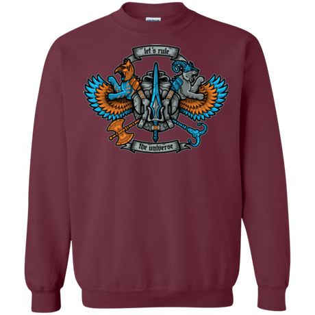 Sweatshirts Maroon / Small ETERNIAS CREST Crewneck Sweatshirt