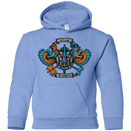 Sweatshirts Carolina Blue / YS ETERNIAS CREST Youth Hoodie
