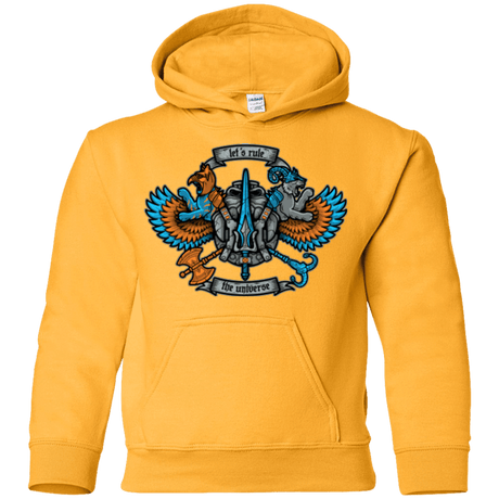 Sweatshirts Gold / YS ETERNIAS CREST Youth Hoodie