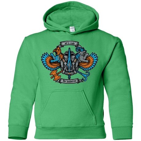Sweatshirts Irish Green / YS ETERNIAS CREST Youth Hoodie