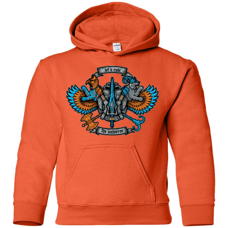 Sweatshirts Orange / YS ETERNIAS CREST Youth Hoodie
