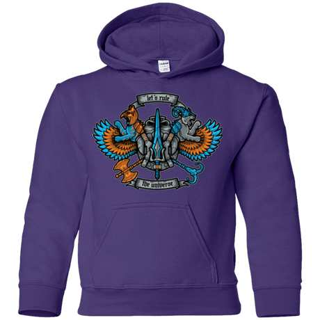 Sweatshirts Purple / YS ETERNIAS CREST Youth Hoodie