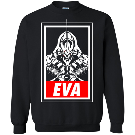 Sweatshirts Black / Small EVA Crewneck Sweatshirt