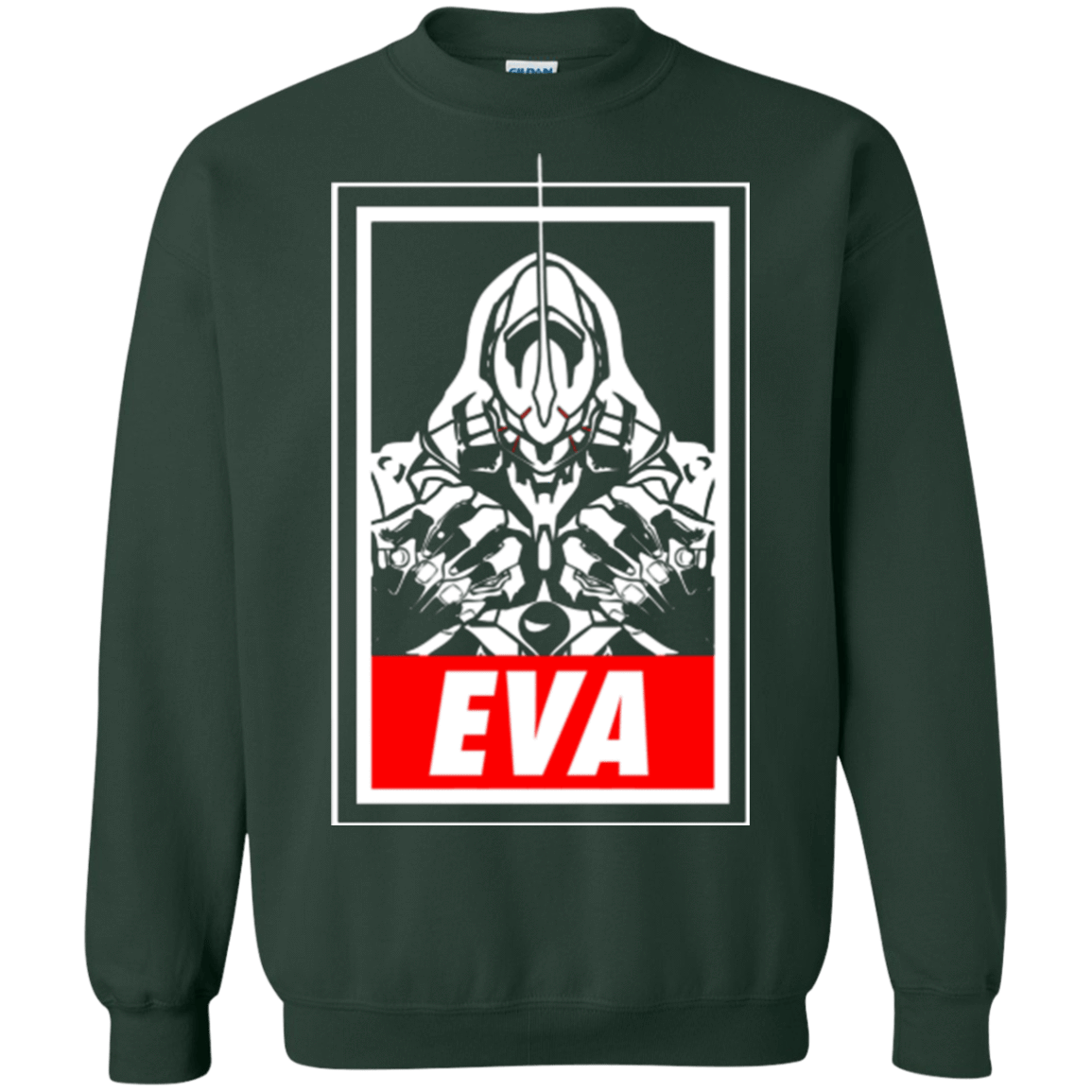 Sweatshirts Forest Green / Small EVA Crewneck Sweatshirt