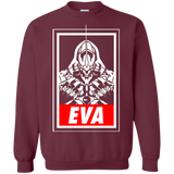 Sweatshirts Maroon / Small EVA Crewneck Sweatshirt