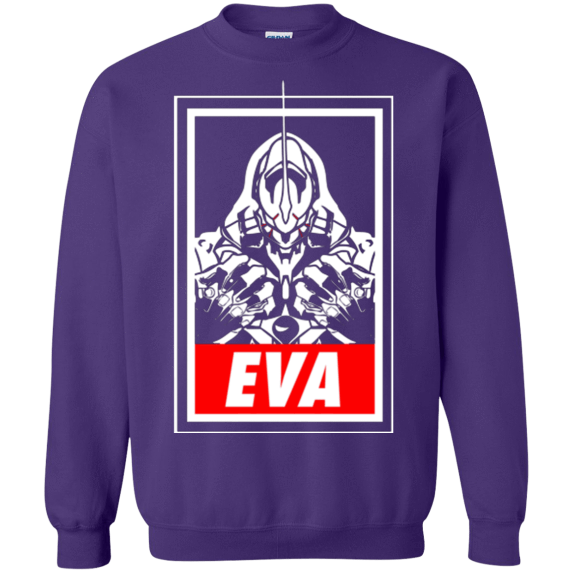 Sweatshirts Purple / Small EVA Crewneck Sweatshirt