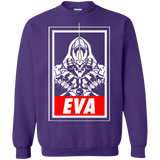 Sweatshirts Purple / Small EVA Crewneck Sweatshirt