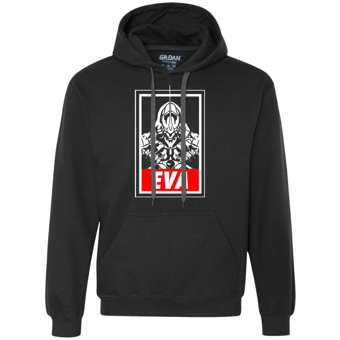 Sweatshirts Black / Small EVA Premium Fleece Hoodie
