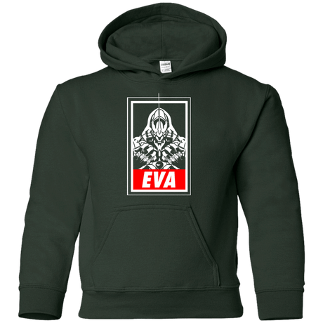 Sweatshirts Forest Green / YS EVA Youth Hoodie