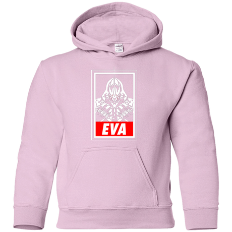 Sweatshirts Light Pink / YS EVA Youth Hoodie