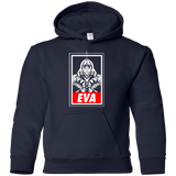 Sweatshirts Navy / YS EVA Youth Hoodie