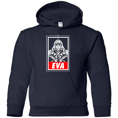 Sweatshirts Navy / YS EVA Youth Hoodie