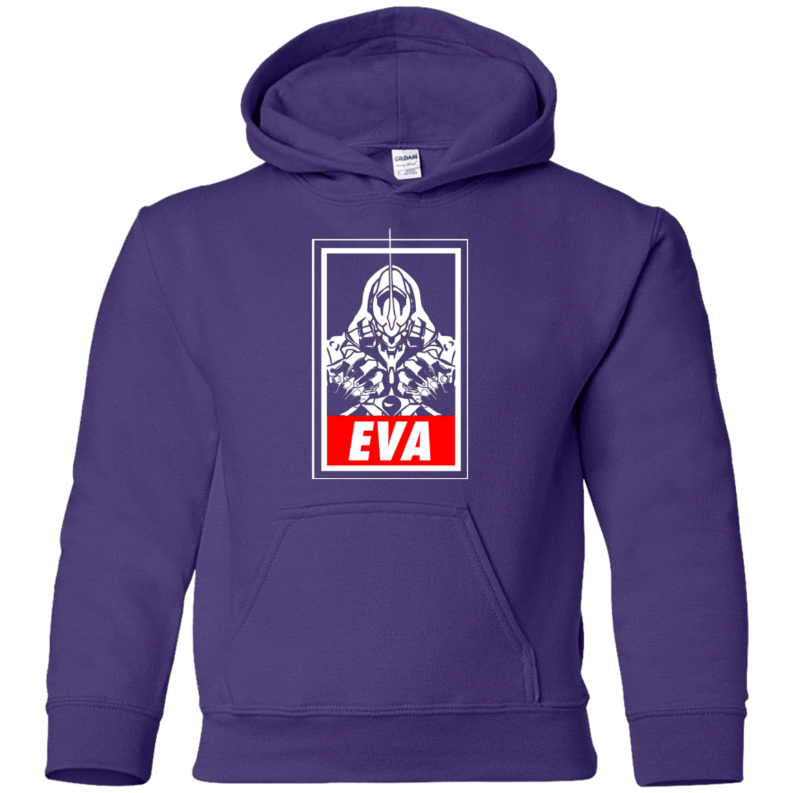 Sweatshirts Purple / YS EVA Youth Hoodie