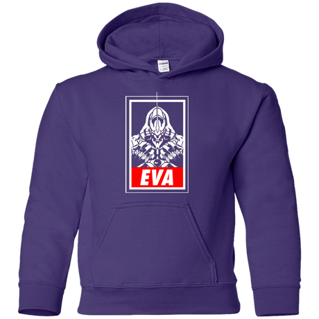 Sweatshirts Purple / YS EVA Youth Hoodie